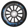 MUUWMI AU 408 Stunt Scooter, 100 mm Räder, Schwarz/Blau