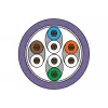 METZ CONNECT 1308452009-E Cat6a S/FTP Netzwerkkabel, 2 m, Violett