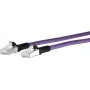 METZ CONNECT 1308451009-E Cat6a S/FTP Netzwerkkabel, 1 m, Violett