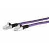 METZ CONNECT 1308451009-E Cat6a S/FTP Netzwerkkabel, 1 m, Violett