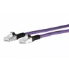 METZ CONNECT 1308451009-E Cat6a S/FTP Netzwerkkabel, 1 m, Violett