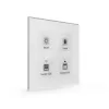 MDT BE-GTT4W.01 Glas-Taster Plus 4-fach Weiß mit Temperatursensor