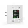 MDT SCN-RTN63S.01 KNX Raumtemperaturregler mit 2,8 Zoll TFT-Display, Studio Weiß Glänzend