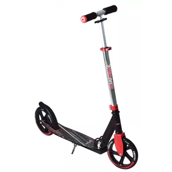 MUUWMI AU 565 Aluminium-Tretroller, Rot, 205 mm Räder