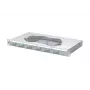 METZ CONNECT Spleiß-Patchpanel 12xSC Duplex OM3, 1U, Lichtgrau 150455BA12-F