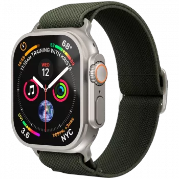 VONMÄHLEN Classic Nylon Loop 44, 45, 46, 49mm Einheitsgröße, Olive