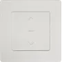 PowerRay PR-SCS-01 WiFi Touch Smart Rollo-Schalter, Glasrahmen Weiß