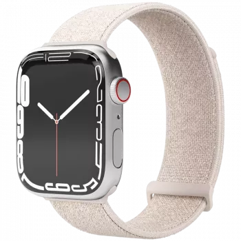 VONMÄHLEN Fitness Loop 2 Armband für Apple Watch 44/45/46/49mm, Creme