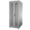 IT-BUDGET 19 inch Serverschrank SRK 42U 800x1000 mm perforierte Doppeltüren Lichtgrau 90ITB19SRK42810DTGN