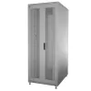 IT-BUDGET 19 inch Serverschrank SRK 42U 800x1000 mm perforierte Doppeltüren Lichtgrau 90ITB19SRK42810DTGN