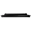 IT-BUDGET 19 inch Kabelmanagement-Panel mit Bürstenleiste und Zugentlastungsschienen, 1U, Schwarz 90ITBKDFPKL1HES