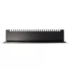 IT-BUDGET 19 inch Kabelmanagement-Panel mit Bürstenleiste und Zugentlastungsschienen, 1U, Schwarz 90ITBKDFPKL1HES