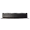 IT-BUDGET 19 inch Kabelmanagement-Panel mit Bürstenleiste und Zugentlastungsschienen, 1U, Schwarz 90ITBKDFPKL1HES