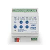 MDT JAL-0410D.02 Jalousieaktor 4-fach, 4TE, 24VDC, 8A