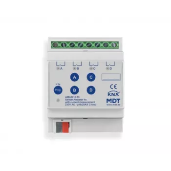 MDT Schaltaktor 4-fach, 4TE DIN-Schiene, 16/20 A, 230 V AMI-0416.03
