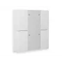 MDT RF-TA55A4.01 KNX RF+ Taster Plus 4-fach mit Aktor, Reinweiß Glänzend