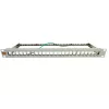 IT-BUDGET 19 inch 24-Port Keystone Patch Panel, 1U, unbestückt, hellgrau 90ITBMT24PORTG