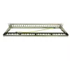 IT-BUDGET 19 inch 24-Port Keystone Patch Panel, 1U, unbestückt, hellgrau 90ITBMT24PORTG