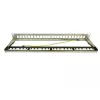 IT-BUDGET 19 inch 24-Port Keystone Patch Panel, 1U, unbestückt, hellgrau 90ITBMT24PORTG
