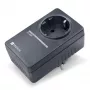 H-Tronic 1114730 Einschaltstrombegrenzer SCL 3680 IP20, 16 A, 3680 W, Schuko Steckeradapter, Schwarz