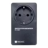 H-Tronic 1114730 Einschaltstrombegrenzer SCL 3680 IP20, 16 A, 3680 W, Schuko Steckeradapter, Schwarz