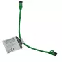 IT-BUDGET Cat.8.1 Slim Patchkabel, S/FTP, 40 Gbps, 2000 MHz, Grün, 0,15 m 90ITBSLIM81PK015GR