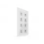 MDT BE-GT08W.01 KNX Glas-Tastsensor Plus, 8-fach, Weiß