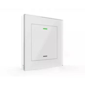 MDT BE-GTL1TW.01 Glastaster II Light 1-fach RGBW KNX Glastaster, Weiß
