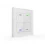 MDT BE-GTL40W.01 Glass Switch II Light 4-fach Weiß