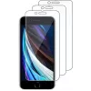 JETech Displayschutz aus gehärtetem Glas für iPhone SE 3/2 (2022/2020) 4,7 inch - 3er-Pack, 9H, 2.5D, hüllenfreundlich