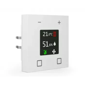 MDT SCN-RTN55S.01 Raumtemperatur-Zusatzeinheit Smart 55 Reinweiß Glänzend