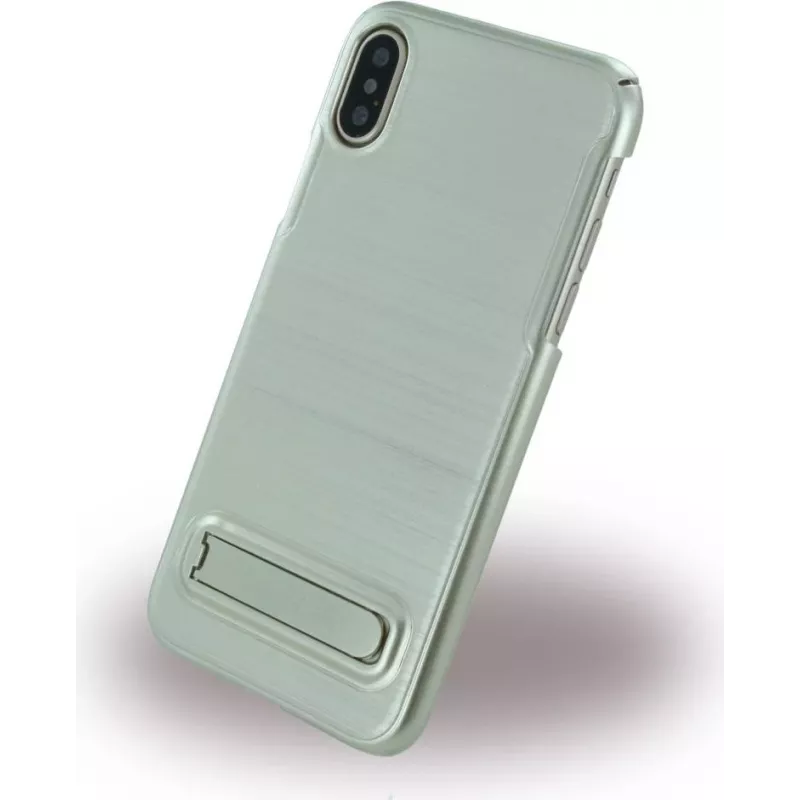 CYOO Brushed Stand – Hardcover – Apple iPhone X – Gold