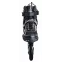 MUUWMI AU 442 Inline-Skates, Größe EU 42, Schwarz/Weiß, ABEC 7 Kugellager, 80mm Rollen, Aluminiumrahmen
