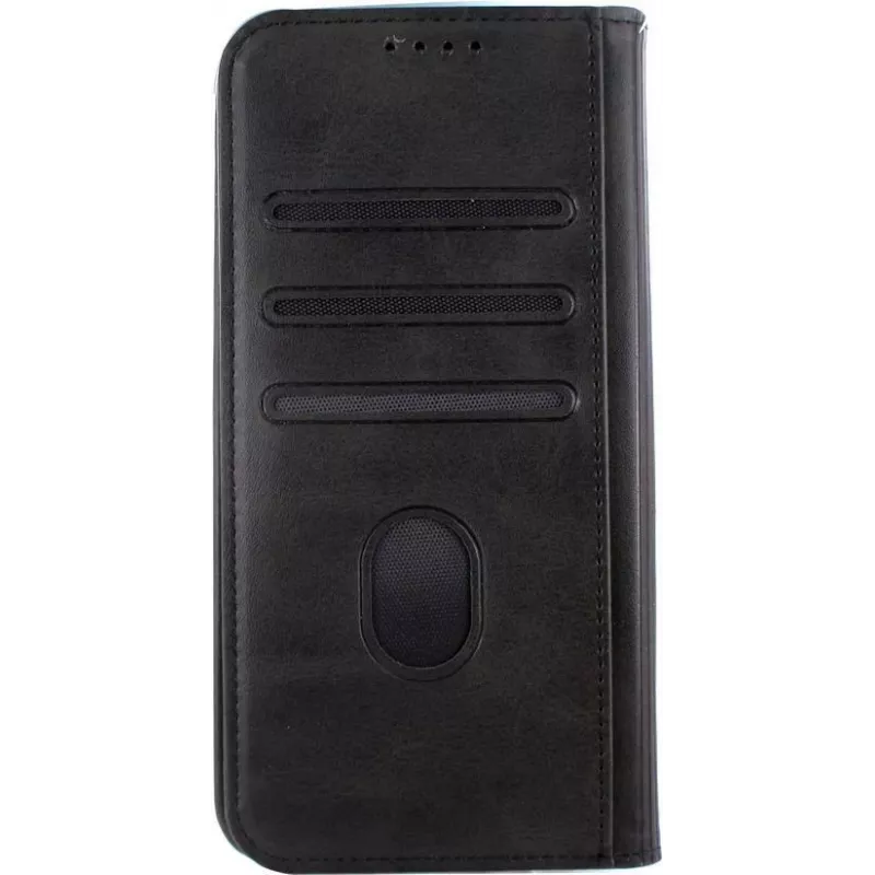 CYOO Premium Book Case für Apple iPhone 12 / 12 Pro 6,1 Zoll – Schwarz CY121907