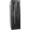 IT-BUDGET 19 inch Server Rack SRK - 42U - 600x1000 mm - perforierte Doppeltüren vorne und hinten - Flatpack - Schwarz (90ITB19SRK42610DTSN)