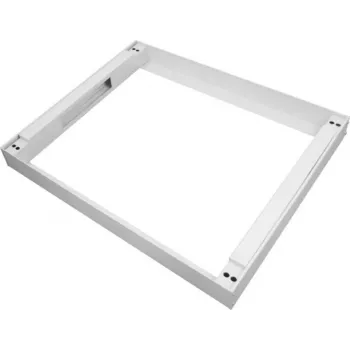 IT-BUDGET Sockel für SRK Serverschrank 800x1000 mm, 100 mm Höhe, Lichtgrau 90ITBSOSRK810G