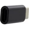 CYOO Lightning auf USB-C Adapter – Schwarzer Konverter zum Laden und Datenabgleich (CY122090)