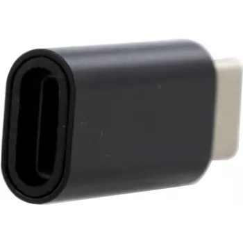 CYOO Lightning auf USB-C Adapter – Schwarzer Konverter zum Laden und Datenabgleich (CY122090)