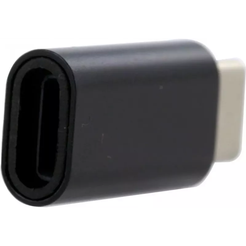 CYOO Lightning auf USB-C Adapter – Schwarzer Konverter zum Laden und Datenabgleich (CY122090)