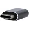 CYOO Lightning auf USB-C Adapter – Schwarzer Konverter zum Laden und Datenabgleich (CY122090)