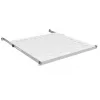 IT-BUDGET 19 Zoll festes Rack-Regal 0,5U 450mm tief 80kg hellgrau 12WZ82648003450011
