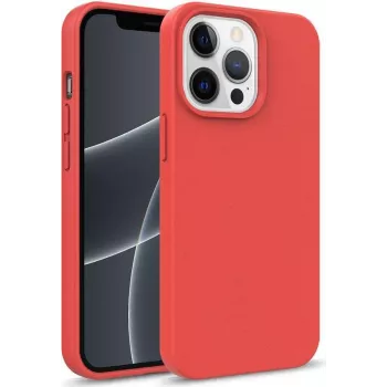 CYOO BioCase für iPhone 13 Pro Max – Biologisch abbaubare stoßfeste Hülle – Rot CY122548