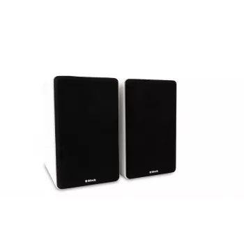 AUDIOBLOCK S-250 WS 2-Wege-Passiv-Regallautsprecher, Paar, Weiß, 50 W RMS, 4 Ohm, Bassreflex AB2701-004