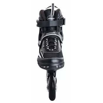 MUUWMI AU 444 Inline-Skates - Schwarz/Weiß, EU 44