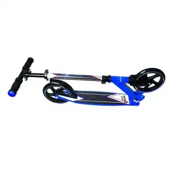 MUUWMI AU 462 Aluminium-Tretroller 205 mm Blau