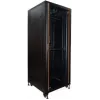 IT-BUDGET 19-Zoll-Server-Rack SRK 42U 800x1000 mm Glas-/Stahltür Schwarz Vormontiert