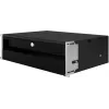 IT-BUDGET 19 inch Rack-Schublade für kleine Geräte, Dokumente, Werkzeuge - 3U - abschließbar - Schwarz (90ITBSL3HES)