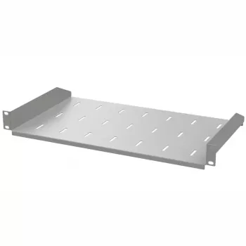 IT-BUDGET 19 Zoll Rackboden 200 mm tief 1U 25 kg Lichtgrau 90ITB19FB200G