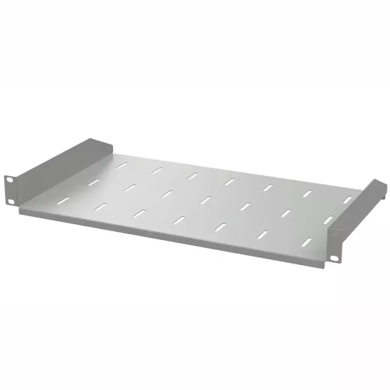 IT-BUDGET 19 Zoll Rackboden 200 mm tief 1U 25 kg Lichtgrau 90ITB19FB200G
