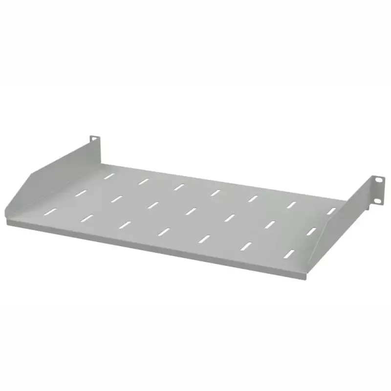 IT-BUDGET 19 Zoll Rackboden 200 mm tief 1U 25 kg Lichtgrau 90ITB19FB200G